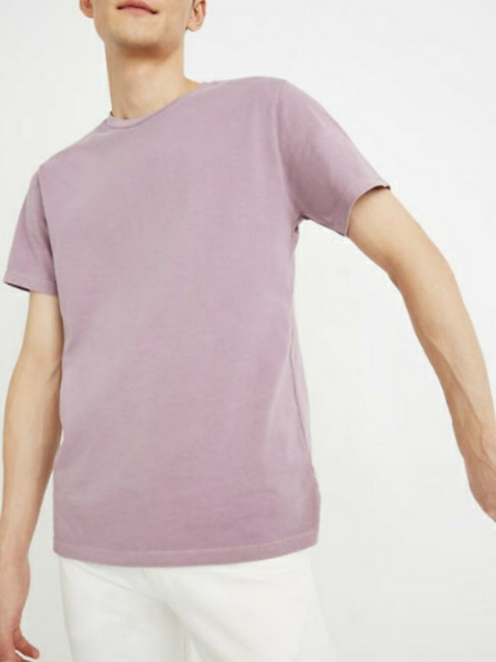 Madewell Purple Cotton Tee